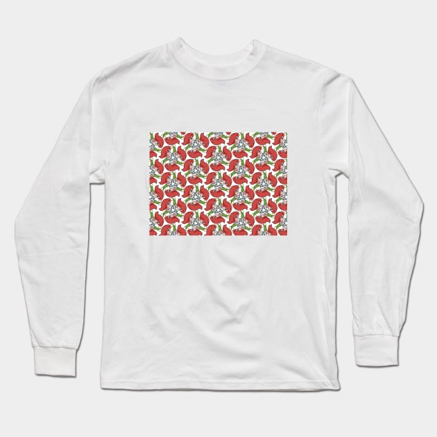 Ariel Long Sleeve T-Shirt by Patterncloud